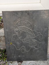 Plaque Bas-Relief Étain