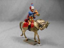 STARLUX 1er EMPIRE, Plastique, 1:32e, Chasseur à cheval de la garde trompette
