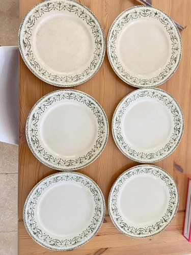 Lot assiettes faience - assiettes,