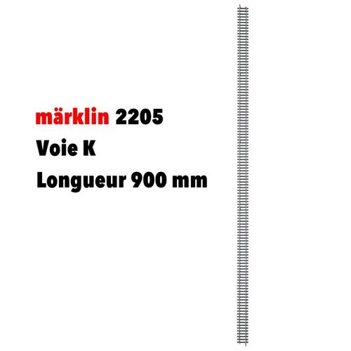 Rail flexible 900 voie - 900, mm