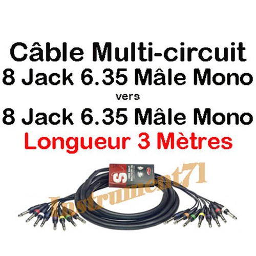 Multipaire patch circuits - 8,