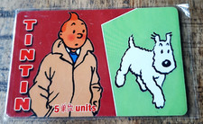 Hergé & Tintin-Carte téléphonique- Tintin, Milou - Chine, 250 exemplaires