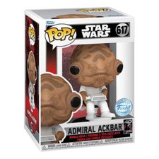 Sous licence officielle Funko Star Wars Admiral Ackbar avec chaise US Ex Pop ! V