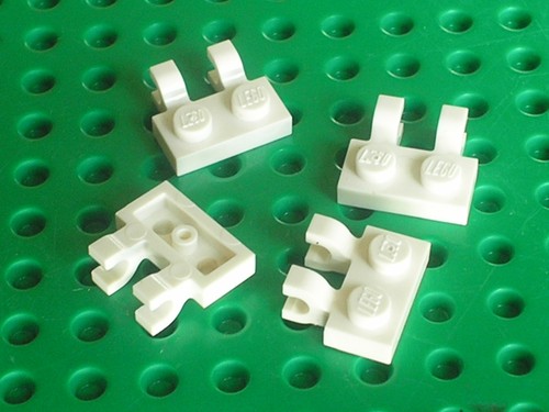 Lego white plate - lego, x