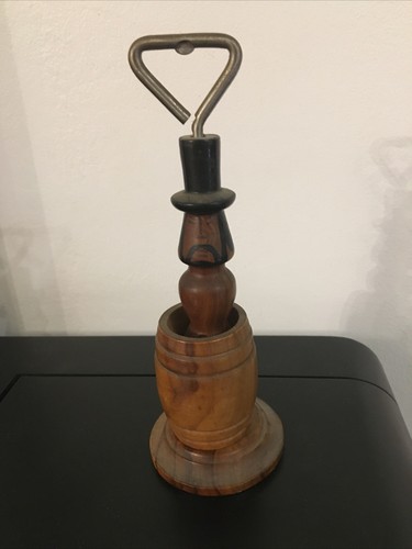 Ancien decapsuleur bois - ancien,