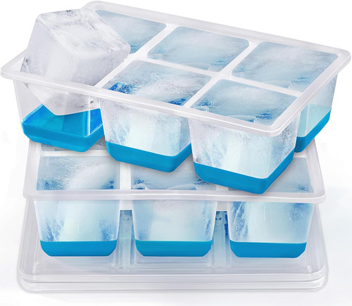 Ice cube trays pack large - 2,