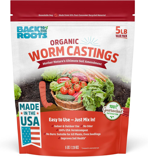 Organic worm castings for - organic,