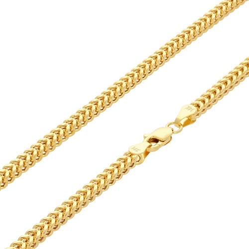 Chaîne franco jaune 14k - or,