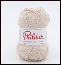 3 pelotes de PHIL LOVE COTON