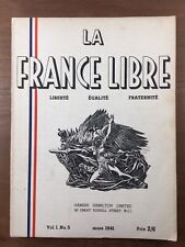 La France Libre 1941 Résistance dans l’Yonne Jules Romains Focillon Alby Steed