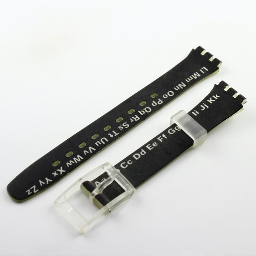 Bracelet montre swatch noir - bracelet,