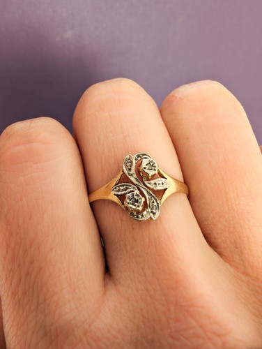 Antique french 14k gold - antique,