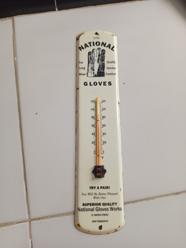 Ancien thermomètre verre - en,