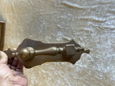 Heurtoir marteau de porte Pendeloque sur plaque Porte d'entrée