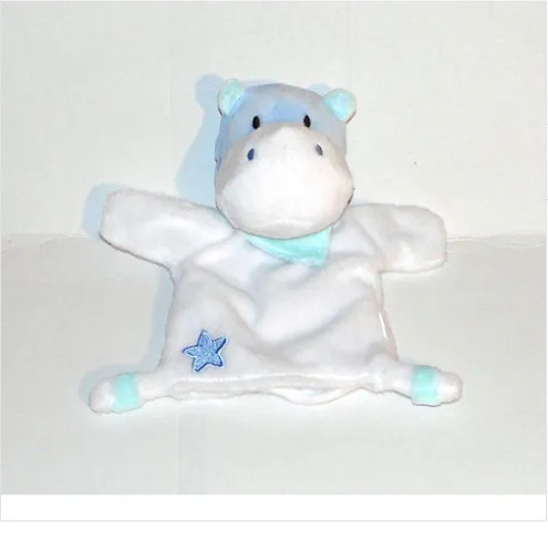 Doudou hippopotame marionette - doudou,