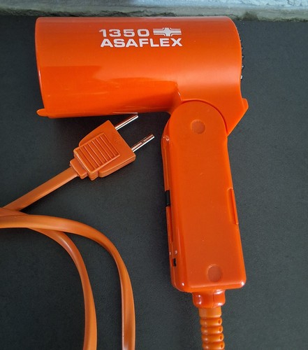 Sèche cheveux vintage asaflex - cheveux,