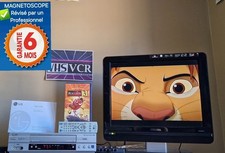 Magnétoscope VHS 6 TETES LG