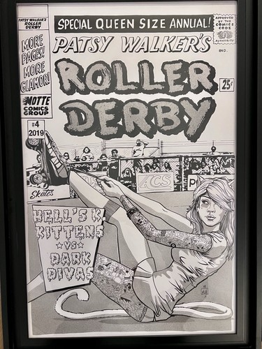Motte roller derby - motte, (unique