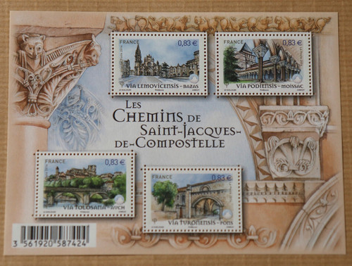 Timbre france 2014 feuillet - france,