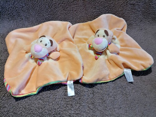 Doudou plat tigrou jaune - doudou,