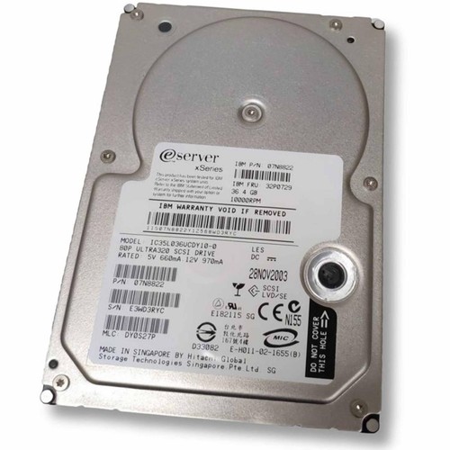 Hitachi hdd disque - disque, scsi