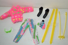Ancienne TENUE Poupée KEN BARBIE MATTEL SKI FUN FASHIONS 7597 98 Vintage 90's