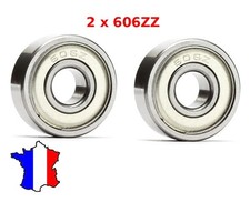 2 Roulement à Billes 606ZZ 6