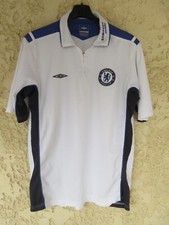 Maillot polo training CHELSEA vintage UMBRO football shirt ancien jersey XL