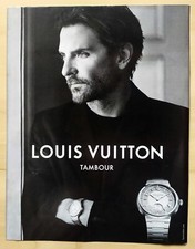 Publicité Papier - Montre Louis VUITTON Tambour de 2024, Bradley Cooper.