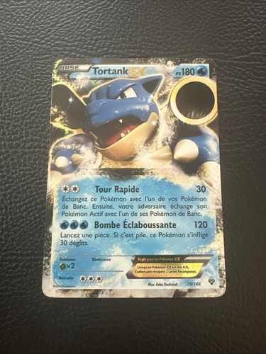 Carte pokémon tortank - carte, ex