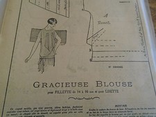 PATRON ORIGINAL POUR LA POUPEE