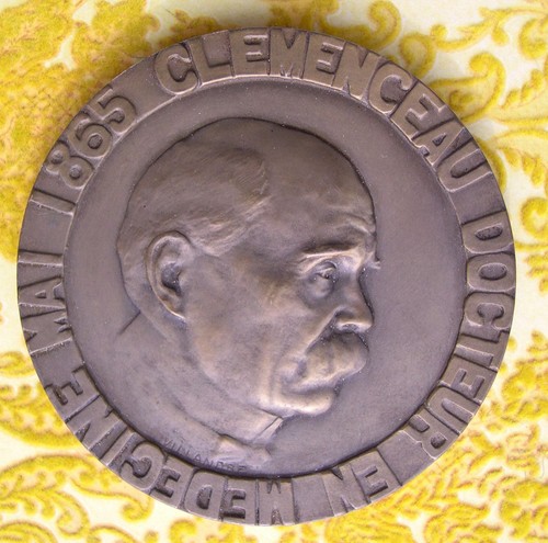 Medaille clemenceau docteur - medaille,
