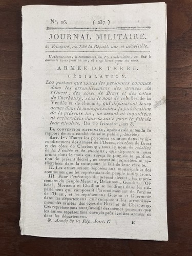 Chouans 1794 cherbourg - 1794,