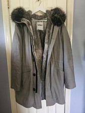 Yves Salomon Army Grey Fur