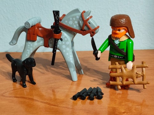 Figurines playmobil trampeur - figurines,