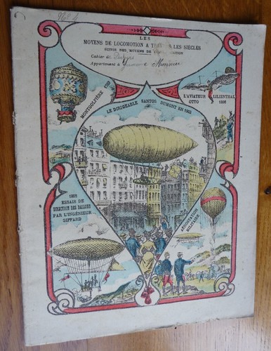 Ancien protège cahier - ancien, protège-cahier