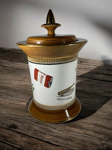 Pot tabac vintage en - vintage,