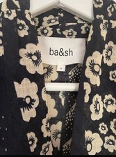 Blouse marine et écrue
