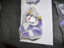 FIGURINE PUBLICITAIRE CHOCOLAT MILKA 2 PELUCHES NEUVES DANS SACHET D'ORIGINE