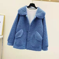 Femme Sherpa Manteau Court