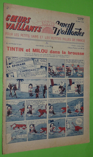Coeurs vaillants 1942 - vaillants,
