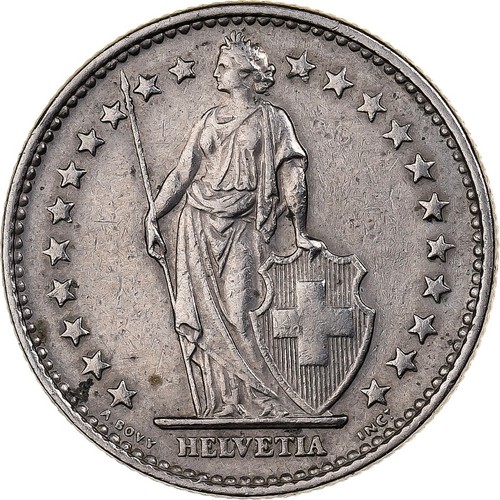 Suisse francs 1968 bern - suisse,, 1968,