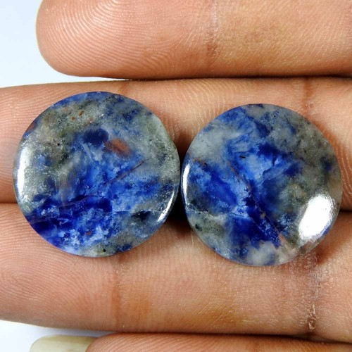 Paire pierres précieuses - de,