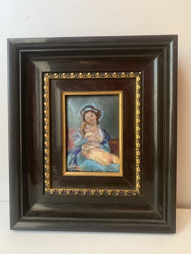 Ancien tableau émaux - ancien,