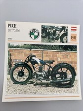 Puch 250 colibri 1929 carte - 250,