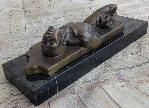 Statue sculpture bronze - statue, nu