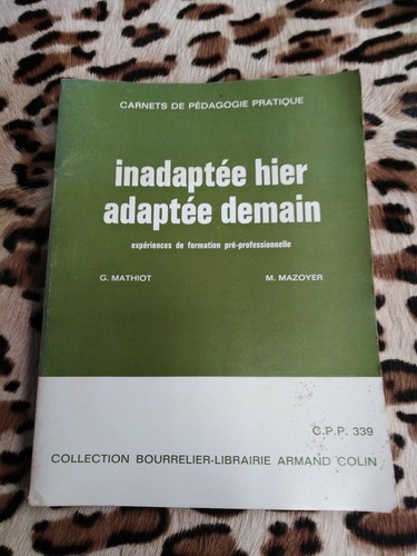 Mathiot mazoyer inadaptée - mathiot,