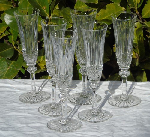 Flûtes champagne cristal - 6,