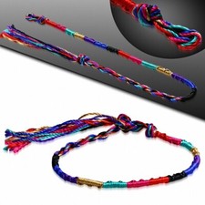 Bracelet d'amitié en soie