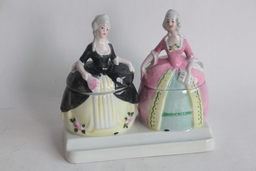 Encrier porcelaine figuratif